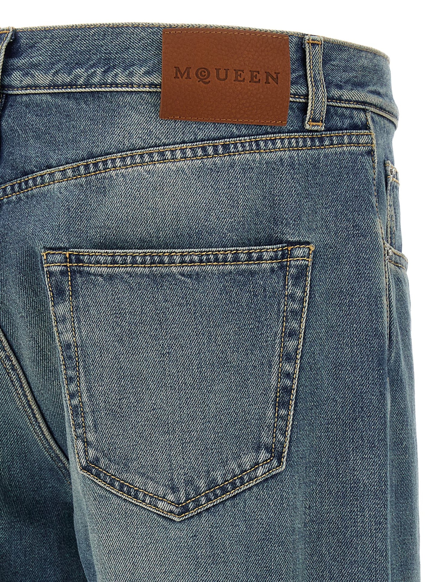 Alexander McQueen Skull Jeans