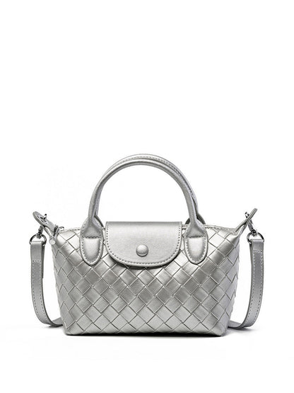 SolunaLuxe™ – WovenCharm Handbag
