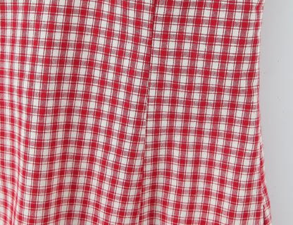 Women Clothing Summer Sexy Retro French Plaid V neck Lace Dress