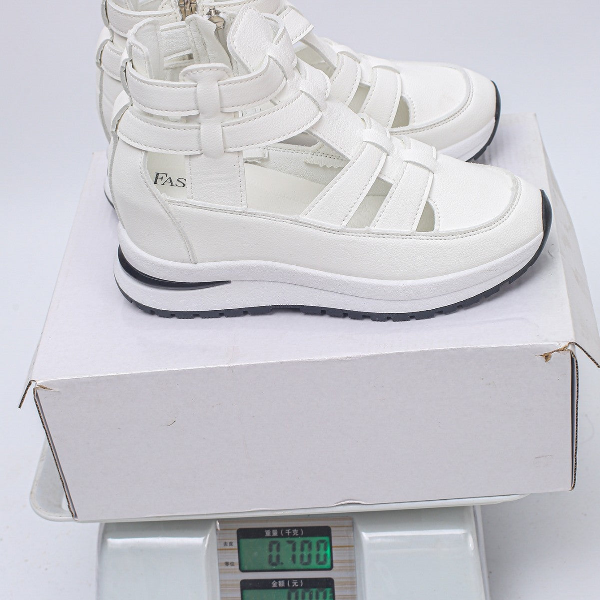 Women's Hollow-out Breathable Plus Size Sponge Cake Platform Sandals