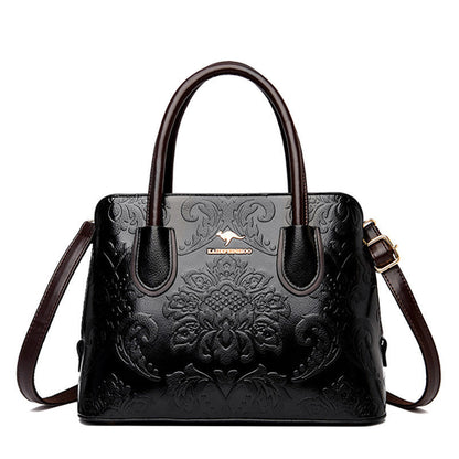 SolunaLuxe™ – Ethnique Bloom Handbag