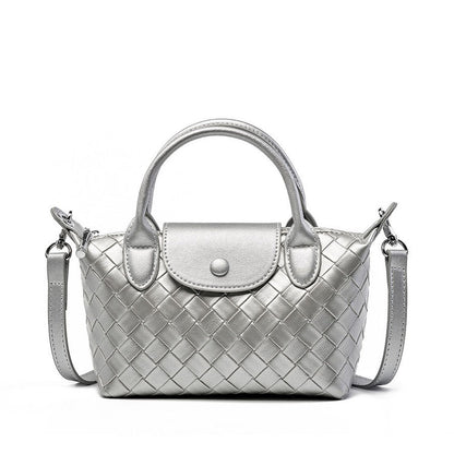 SolunaLuxe™ – WovenCharm Handbag