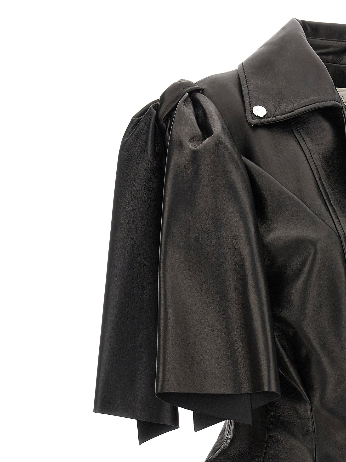 Alexander McQueen Bow Knot Biker Vest