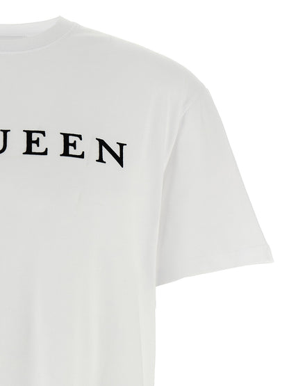 Alexander McQueen Flocked Mcqueen T-shirt