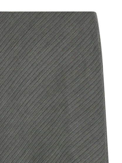 Alberta Ferretti Bell Chevron Skirt