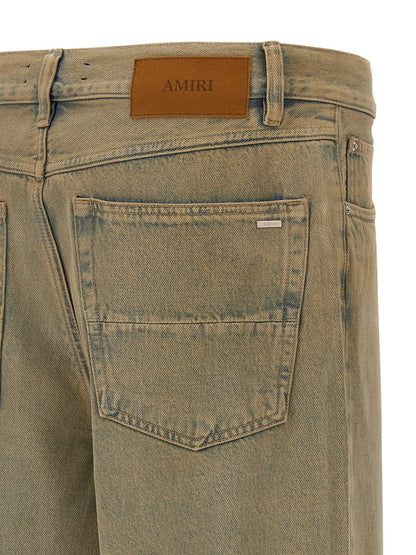 Amiri Wide Leg Jeans