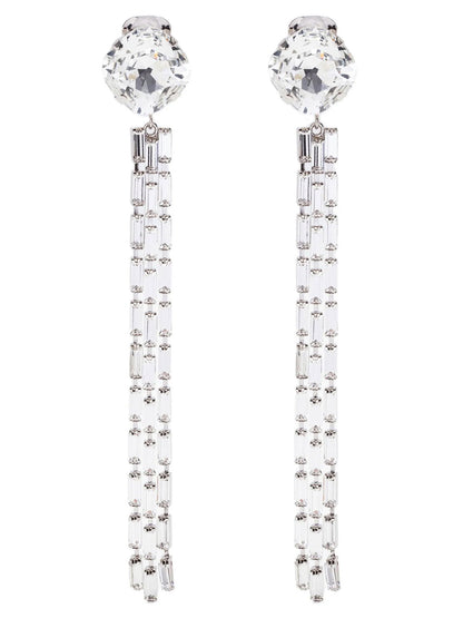 Alessandra Rich Fringed Earrings