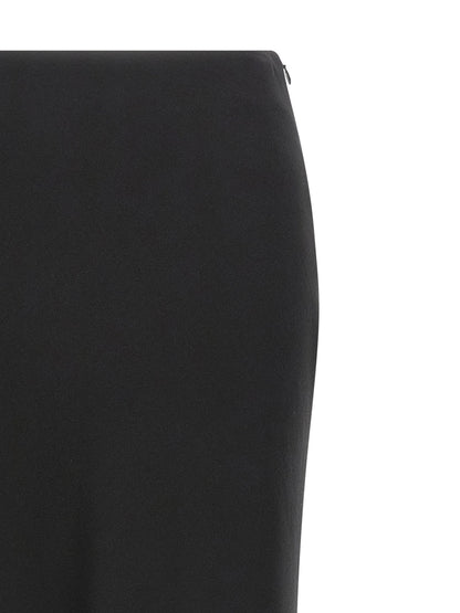 Alessandra Rich Long Silk Skirt