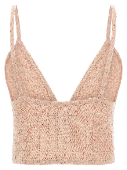 Alessandra Rich Sequin Top
