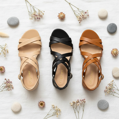 Mykonos — Flat Lay Tan